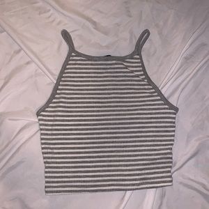 Grey striped crop